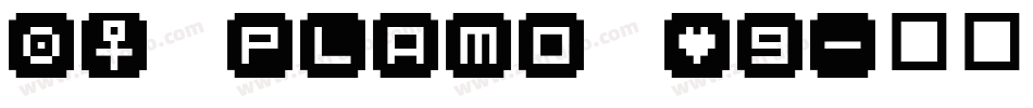 BM plamo A9字体转换